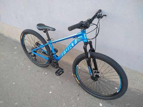 Велосипед Fort 26" Talisman 2020 Сине/Бирюзовый + Подарок фото 4