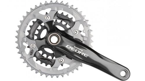 Шатуны Shimano DEORE FC-M590-L 175mm, 44\32\22 +каретка BSA фото 5