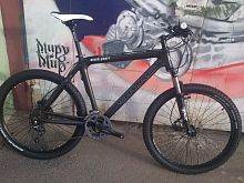Велосипед Drag 26 Black Pearl Pro L-20" Черный Deore, 27ск. Карбон