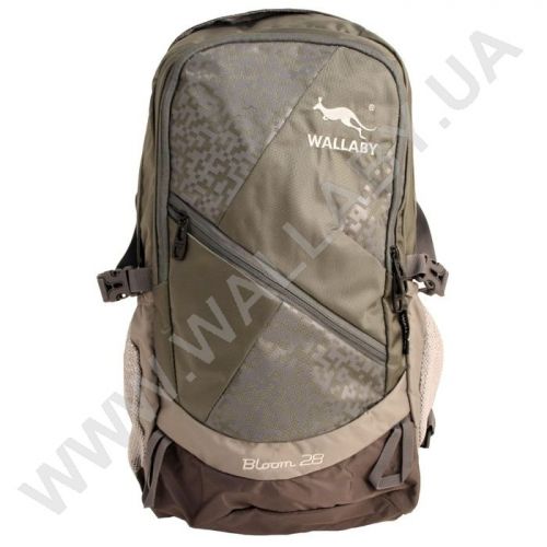 Рюкзак M5618 Bloom 28L Нейлон Wallaby Украина(Светло-серый)