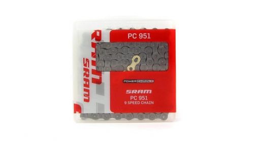 Цепь Sram PC951 114 звеньев, 9 звезд. BOX 86.2706.114.105