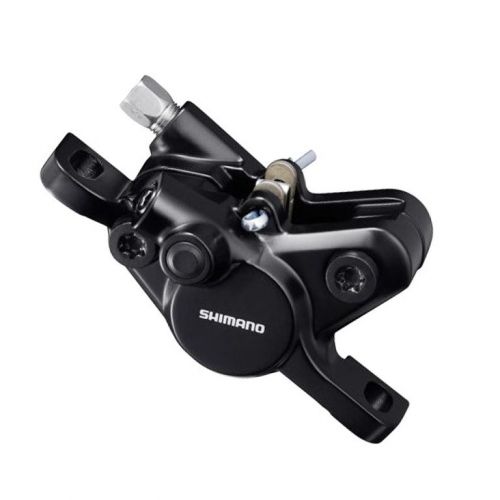 Тормоз дисковый Shimano BR-MT400 Калипер , монтаж РМ160мм, колодка B01S полимер BOX