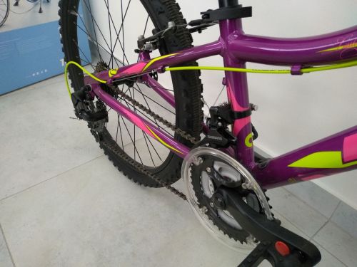 Велосипед Drag 24 Little Grace TY-37 Фиолетово/Зеленый 2020 фото 2
