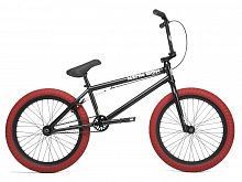 Велосипед KINK BMX Gap FC, 2020 Черный с красными покрышками Freecoaster