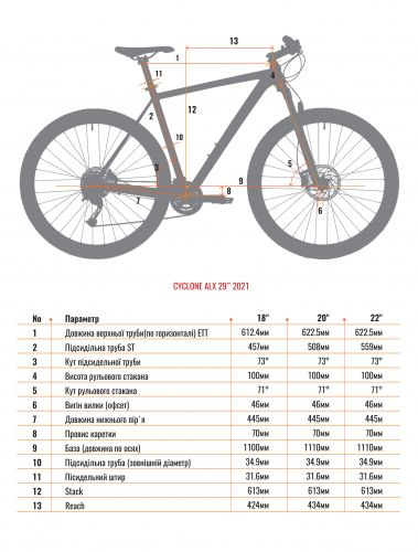 Велосипед CYCLONE 29" ALX  Серо/Красный 2021 фото 2