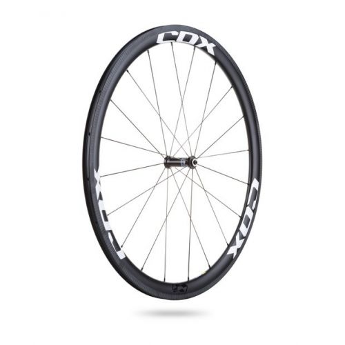 Колесо Переднее 28" COX Drome 40 Clincher 20H Карбон, 40мм фото 2