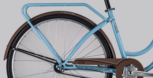 Велосипед Drag 28 Oldtimer Сине/Коричневый 2016 фото 2
