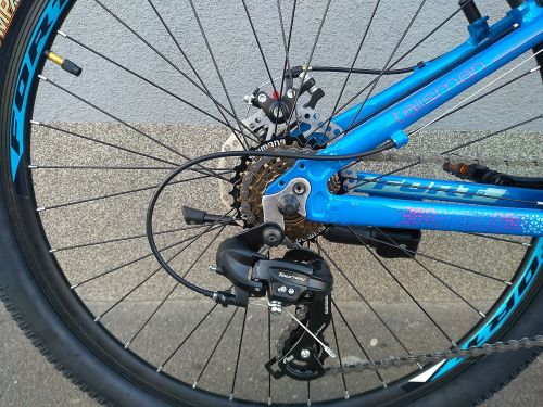 Велосипед Fort 26" Talisman 2020 Сине/Бирюзовый + Подарок фото 5
