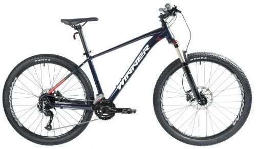 Велосипед Winner 27.5" SOLID - DX 17" Чорний 2023 ua