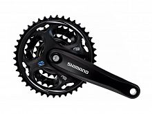 Шатуны Shimano FC-M311 170мм, 42/32/22T, черные, без защиты BOX