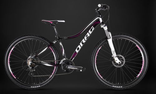 Велосипед Drag 27.5 Grace TE 14.5 Черно/Фиолетовый 2015