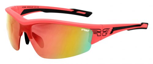 Очки R2 WHEELLER Красный мат, линзы Grey покрытие Red Black REVO (Cat.3) (AT038K)