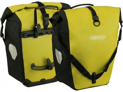 Гермосумка велосипедная ORTLIEB Back-Roller Classic yellow-black 20 л