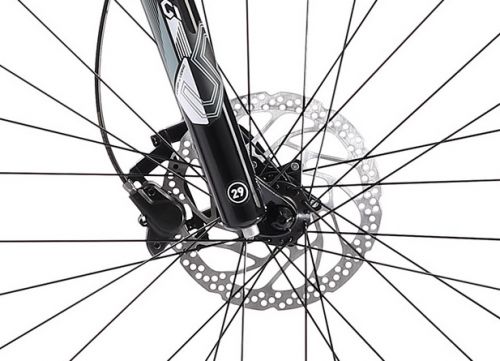 Велосипед CYCLONE ALX 29" Серый 2019 фото 3